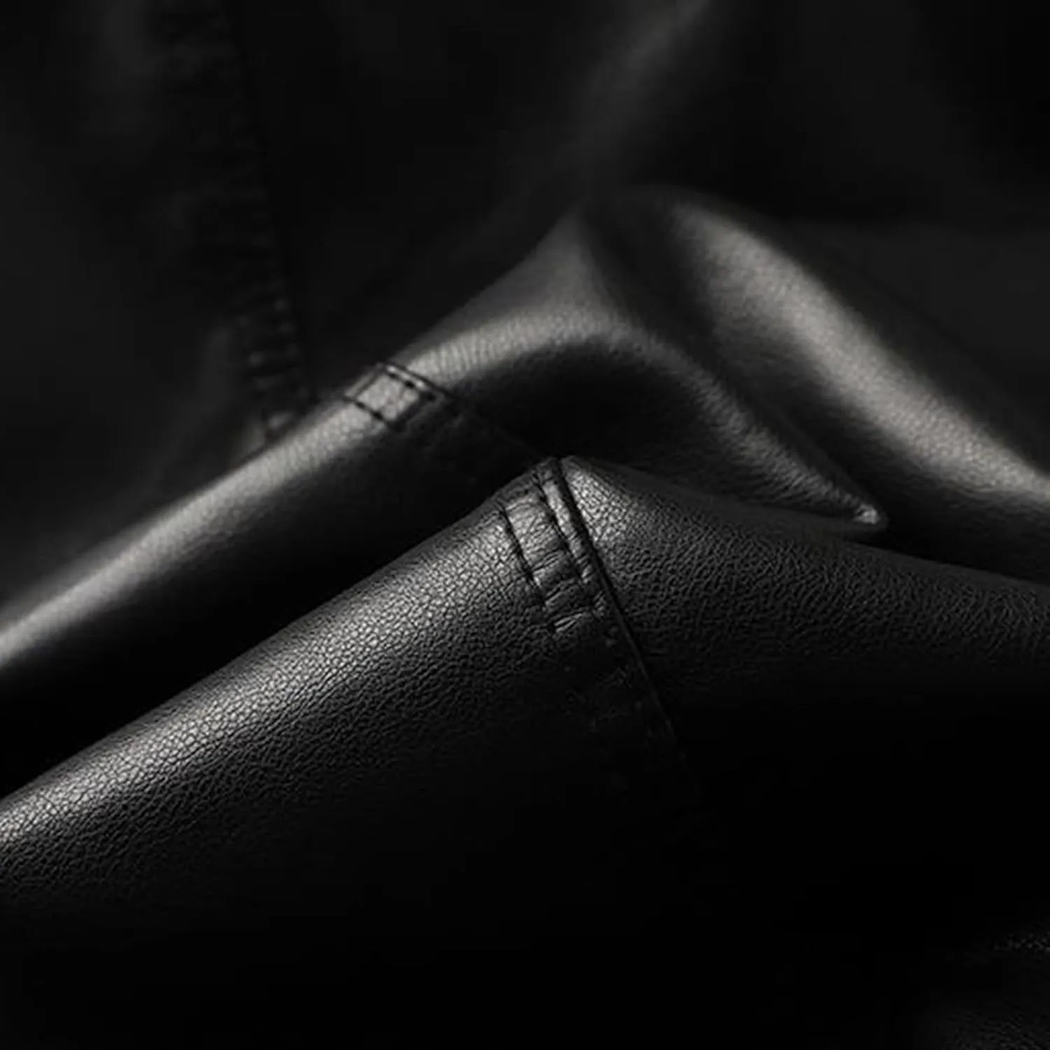 2023 Winter Faux Leather Jacket for Women with Hoodie Casual Long Sleeve Full Zip Pullovers Fleece Thick Lined Parka Coat