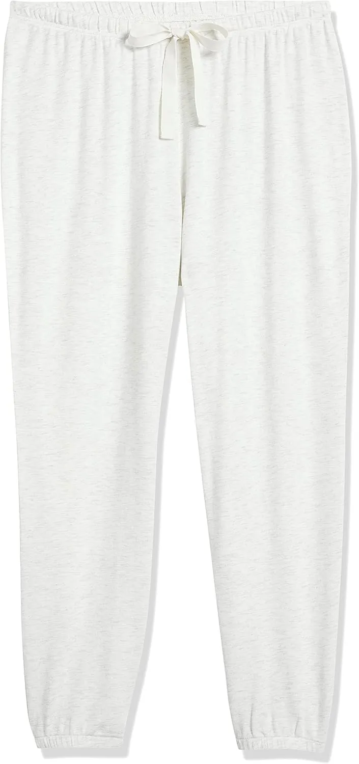Amazon Essentials Women's Lightweight Lounge Terry Jogger Pajama Pant (Available in Plus Size)