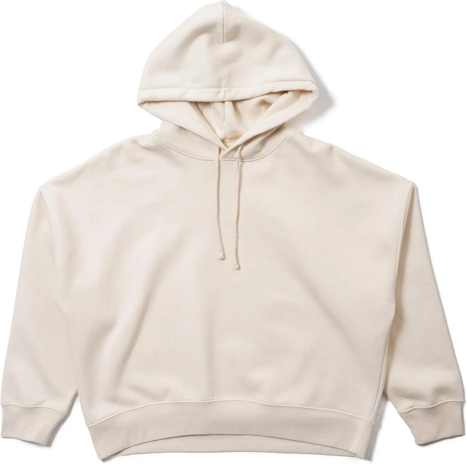 Arroyo Oversized Women's Hoodie, Organic Cotton Fleece, Relaxed Fit, Drop Shoulder Sweatshirt, Boxy Style