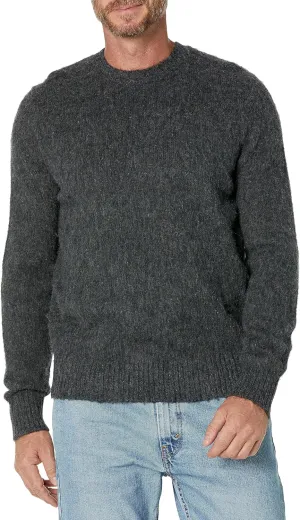 Brooks Brothers Men's Brushed Wool Crew Neck Sweater