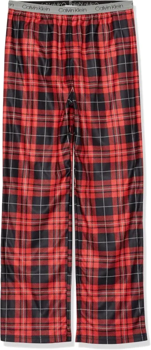 Calvin Klein boys Soft Brushed Micro Pajama Pant
