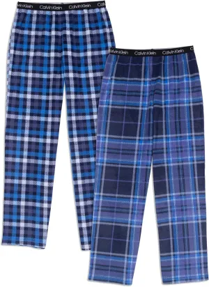 Calvin Klein boys Soft Brushed Micro Pant 3-pack