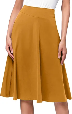 Elastic High Waist Floral Print Boho Maxi Skirt Women Tiered Pleated Flowy Long Summer Beach Skirt