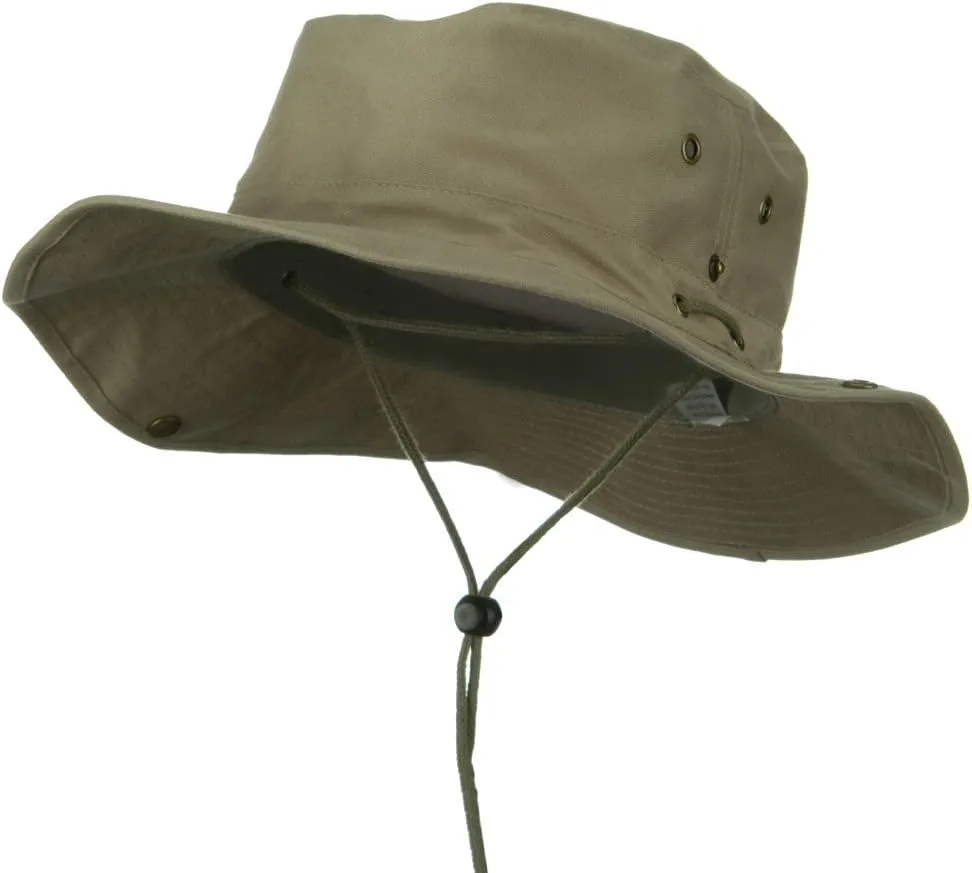 Extra Big Size Brushed Twill Aussie Hats