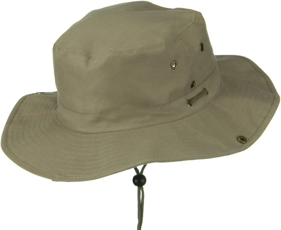 Extra Big Size Brushed Twill Aussie Hats