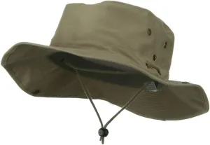 Extra Big Size Brushed Twill Aussie Hats