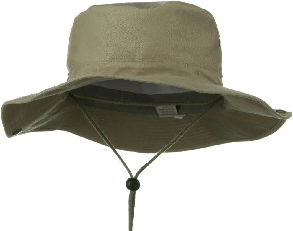 Extra Big Size Brushed Twill Aussie Hats