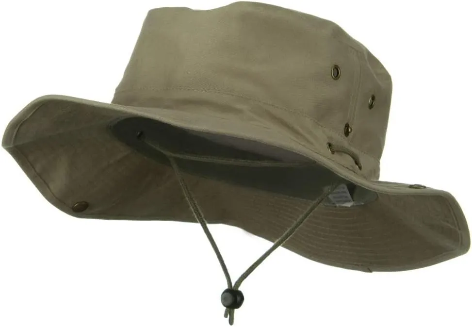 Extra Big Size Brushed Twill Aussie Hats