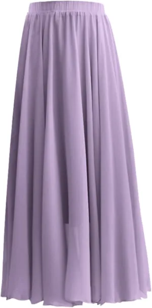Flowy Long Maxi Skirts Women Boho Floral Elastic High Waist Tiered Pleated Summer Casual Beach Skirt