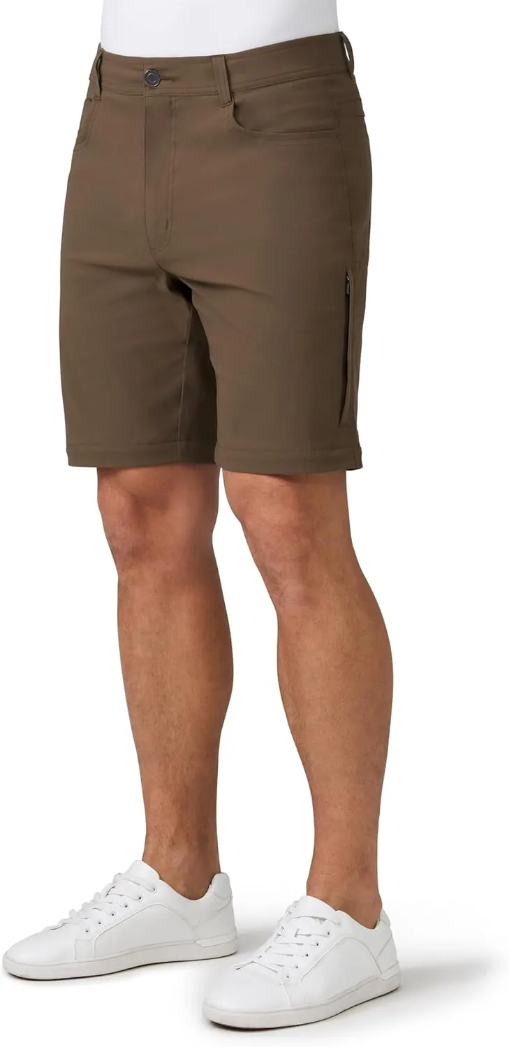 Free Country Men's Nylon Stretch Convertible Pant