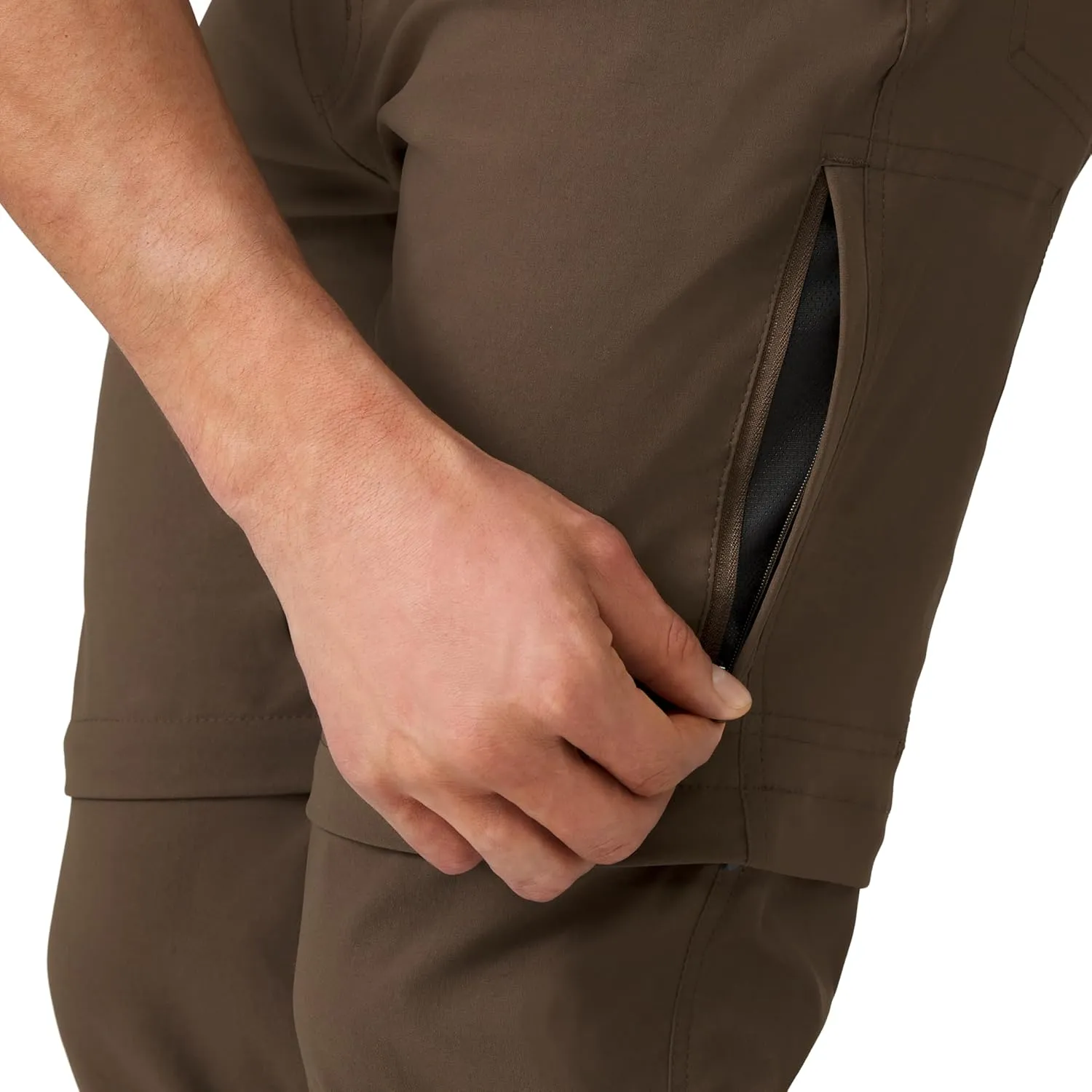 Free Country Men's Nylon Stretch Convertible Pant