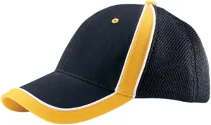 G Men's Low Profile Brushed Canvas Sports Mesh Cap