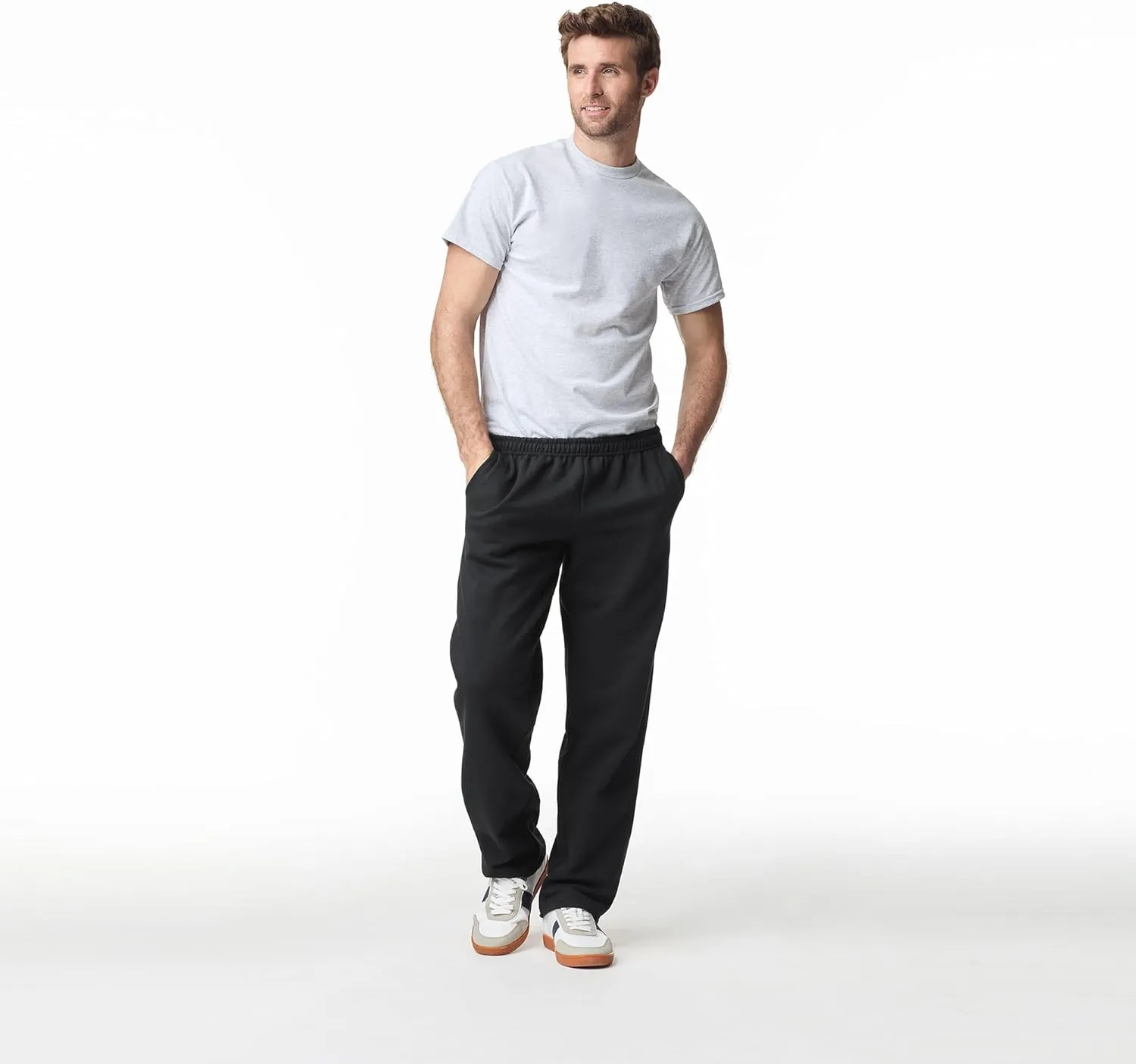 Gildan Men's Open Bottom Fleece Pant
