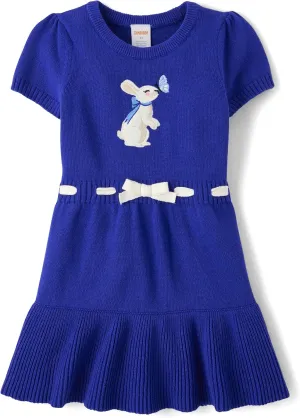 Gymboree Girls' and Toddler Short Sleeve Sweater Dresses