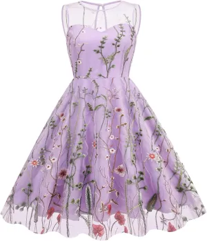 IDOPIP Embroidery Flower Girl Lace Dress for Kids Wedding Pageant Party First Communion Dresses Princess Bridesmaid Maxi Gown