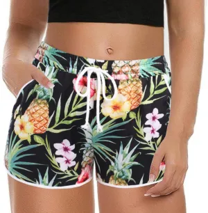 IN'VOLAND Women's Plus Size Swim Shorts Quick Dry Beach Boardshorts Swimwear Bottom Trunks with Pockets 2025