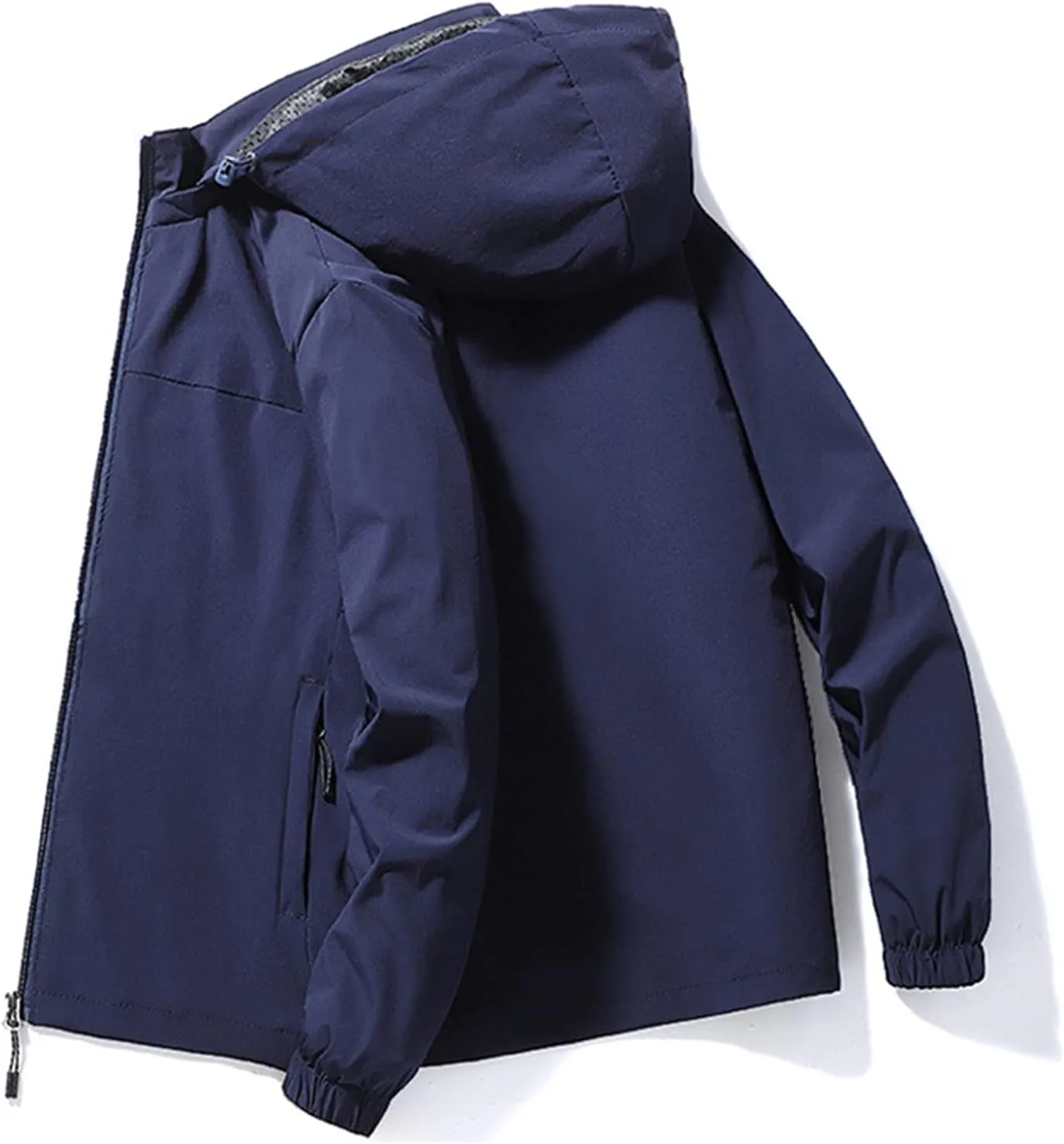 Mens Rain Suit Waterproof Lightweight Rain Gear for Golf Hiking Cycling Raincoat Comfy Lightweight Rain Jacket