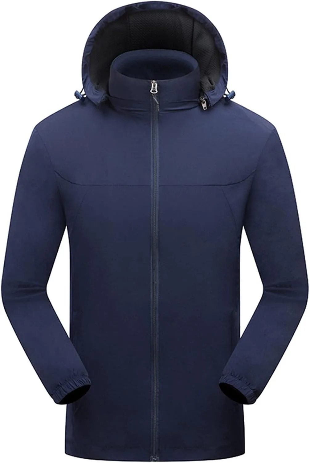 Mens Rain Suit Waterproof Lightweight Rain Gear for Golf Hiking Cycling Raincoat Comfy Lightweight Rain Jacket