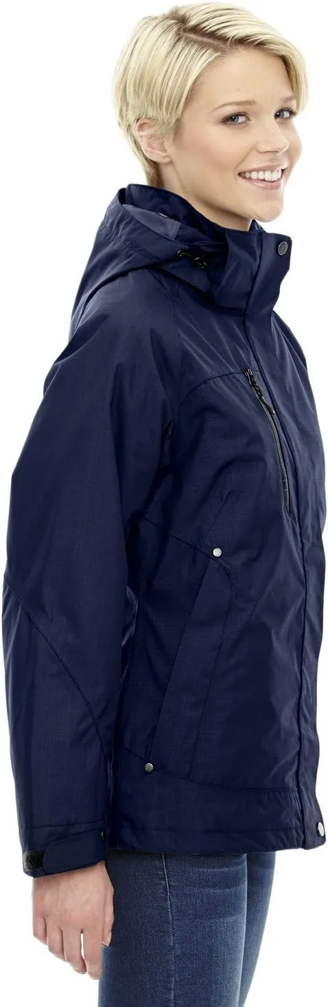 North End Womens 3-in-1 Jacket with Soft Shell Liner (78178)