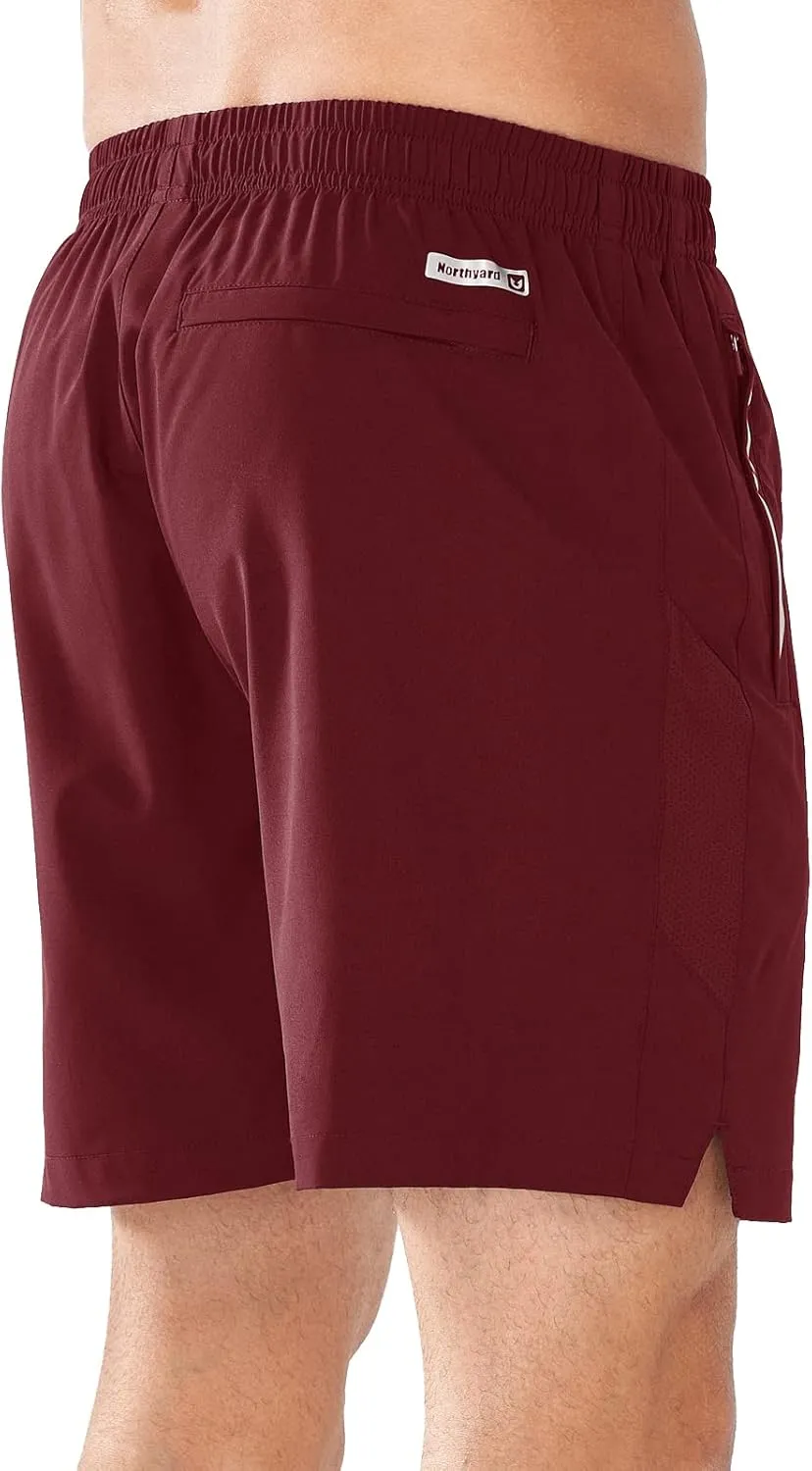 NORTHYARD Men's Running Athletic Shorts 5"/ 7"/ 9" Workout Gym Short Tennis Quick Dry Active Sport Hiking Basketball