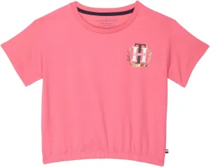 Tommy Hilfiger Girl's Tonal Logo T-Shirt (Big Kids)