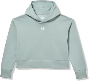 Under Armour Girls' Rival Fleece Crop Hoodie